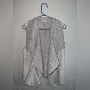 Knox Rose Faux Fur Lined Faux Suede Vest